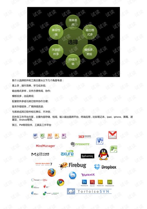 分享互聯(lián)網產品經理教程必備軟件及工作平臺